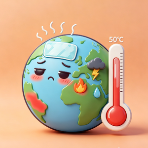 印度48℃、哈尔滨“一秒天黑”、南方变身亚马孙…这个夏天地球怎么了?
