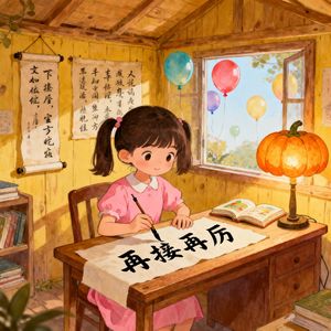 E151 成语故事小屋：再接再厉
