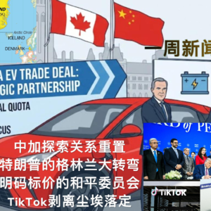 找寻第二条路的加拿大｜特朗普的格陵兰大转弯｜10亿买一席和平委员会｜TikTok剥离 EP19
