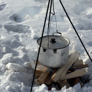 贝加尔湖旅行：静静的村庄飘着白的雪 E.47