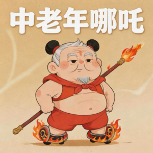 中老年哪吒