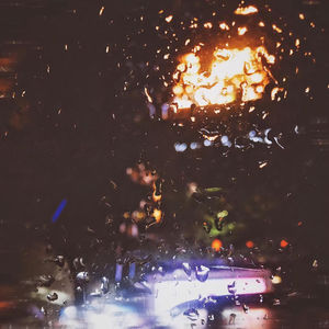 一个雨夜