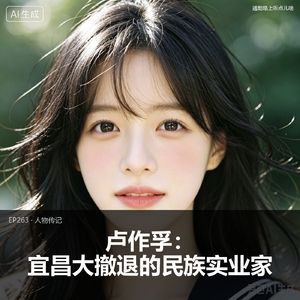 EP263 · 人物传记——卢作孚：宜昌大撤退的民族实业家