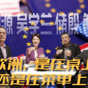 欧洲，是在桌上，还是在菜单上？【播客丨解飞×洪源×吴学兰×储殷】
