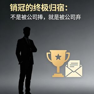 销冠的终极归宿：不是被公司捧，就是被公司弃