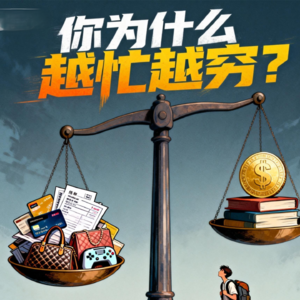 你为什么越忙越穷？因为你买回来的全是“债务”，根本没有“资产”
