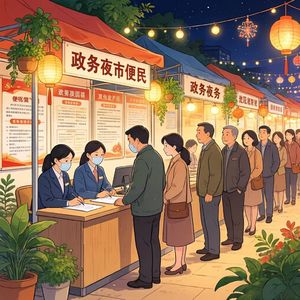 从“办事窗口”到“市井烟火”,这才是政务夜市的申论高分写法