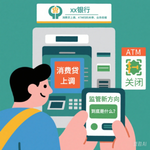 第13期《消费贷上调、ATM扫码关停、业务收缩背后暗含监管新风向？》