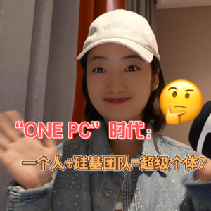 “ONE PC”时代:一个人+硅基团队=超级个体?