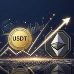 USDT 市值赶超以太坊，加密第二只输比特币：用户要的从来不是链，是链上美元
