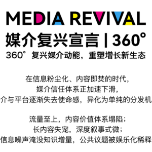 前瞻钱瞻307. 媒介复兴360°->十面× 十六方共建360°媒介复兴行动