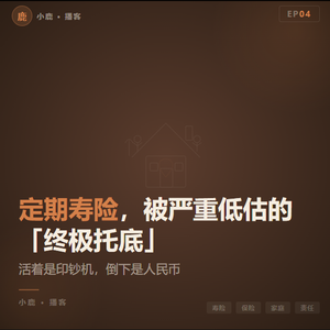 EP04丨定期寿险，被低估的终极托底