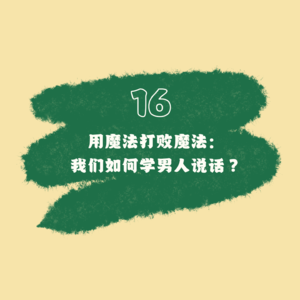 16 用魔法打败魔法：我们如何学男人说话？