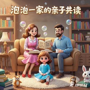 泡泡一家的亲子共读