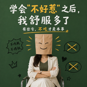 学会“不好惹”之后，我舒服多了