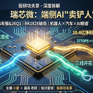 第27期：瑞芯微：端侧AI"卖铲人"，一颗芯片如何撬动万亿AIoT市场？