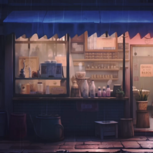 Vol.04 6月的天气捉摸不定 你跑进街角的一家小店躲雨 | Lofi频道 氛围 白噪音