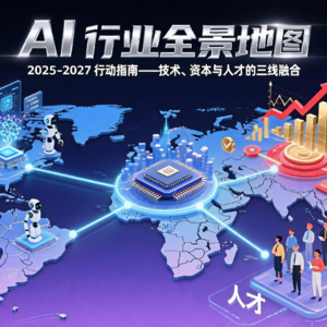 AI行业全景地图与岗位演进趋势：2025-2027行动指南