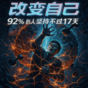 Vol.65 92%的人坚持不过17天:不自律、自卑、迷茫的真正病根找到了
