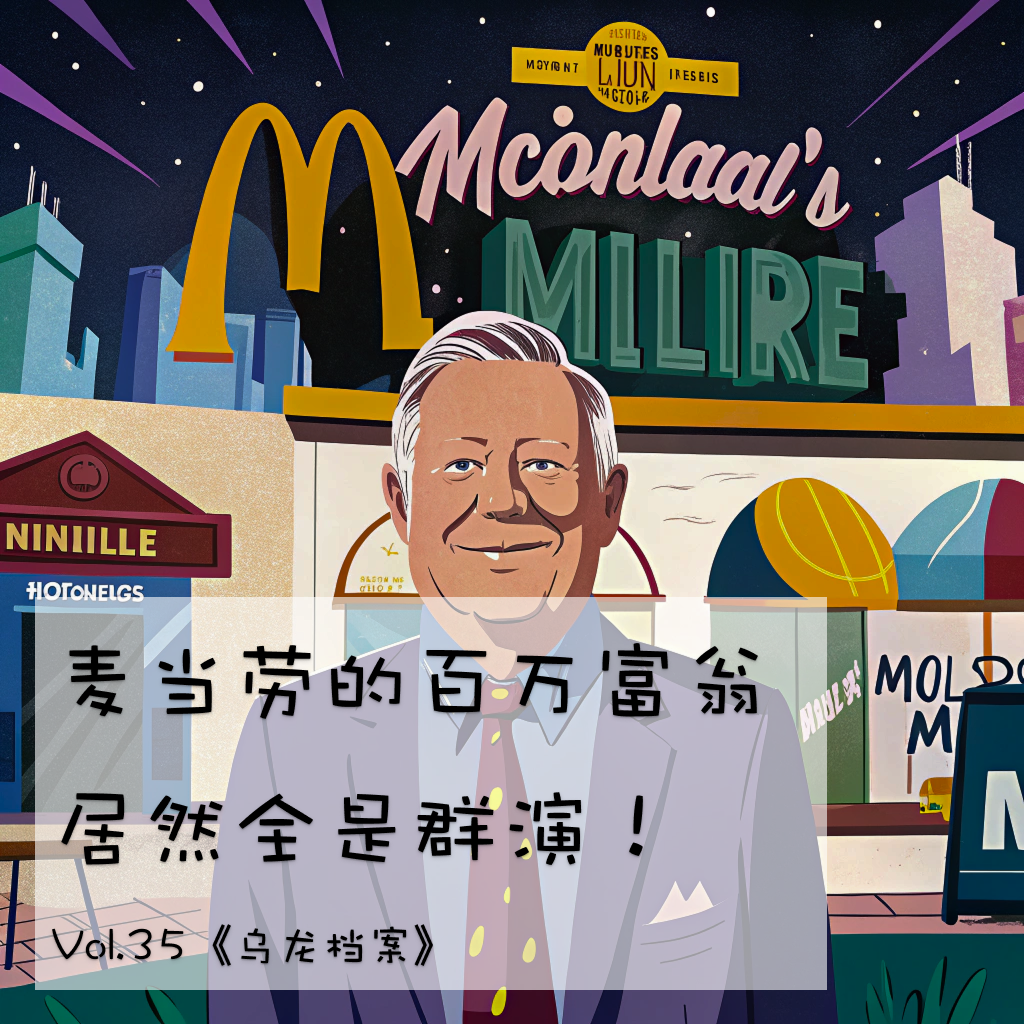 麦当劳的百万富翁，居然全是群演！Vol.35【乌龙档案】 episode artwork