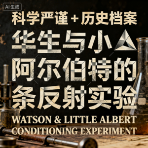 心理Channel No.205 华生与小阿尔伯特的条件反射实验