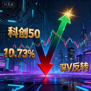 2026.7.21 A股深V反转！科创50暴涨10.73%