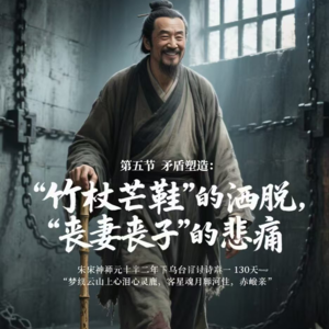 第5节 矛盾塑造：“竹杖芒鞋”的洒脱；“丧妻丧子”的悲痛