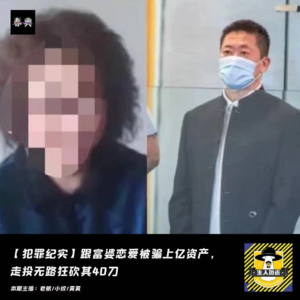 跟富婆恋爱被骗上亿资产，走投无路狂砍其40刀丨犯罪纪实