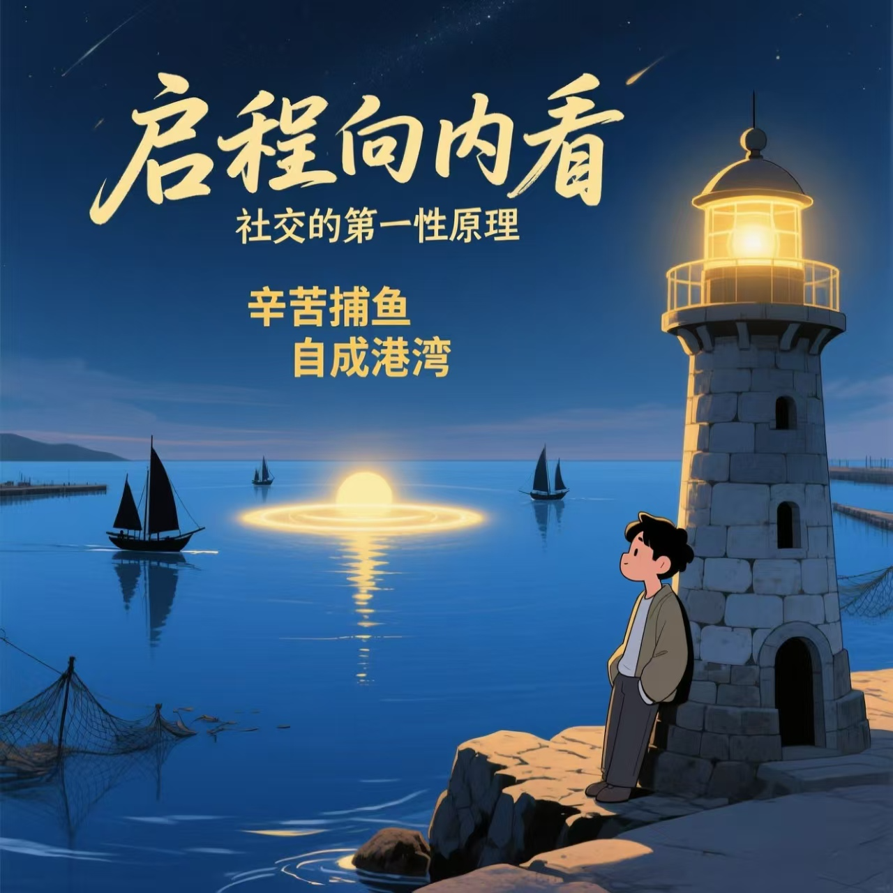 《启程向内看》-剖析社交的本质（什么样的社交能带来顶级的人脉和资源） episode artwork