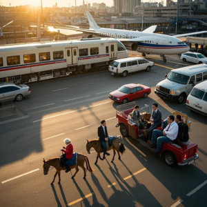 001 为了回家过年，我们上天入地