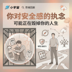 你对安全感的执念，正在毁掉你的人生