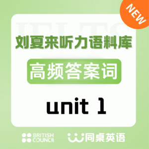 【chapter 1-高频答案词】：unit 1