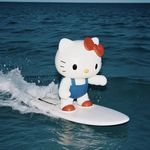 大客车旁的蓝莓