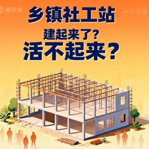 vol.50 乡镇社工站，为什么总是“建起来了，却活不起来？”