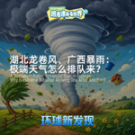 湖北龙卷风、广西暴雨：极端天气怎么排队来？- 2026/07 第三周