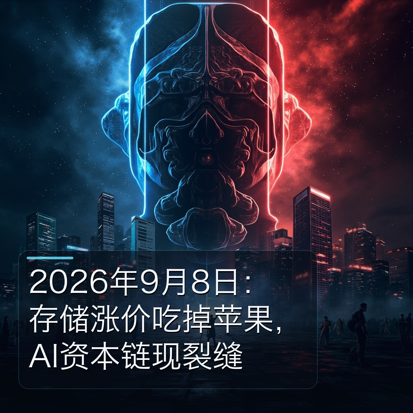 2026年9月：存储涨价吃掉苹果，AI资本链现裂缝 episode artwork