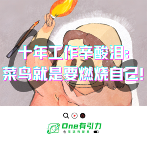 十年工作辛酸泪：菜鸟就是要燃烧自己！