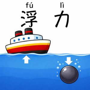 EP35｜浮力－为什么船那么重还能浮起来？