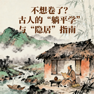 不想卷了？古人的“躺平学”与“隐居”指南