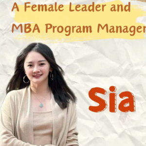 坚持热爱，破茧成蝶 | 对话Sia : 成为顶级高校工作人员的逐梦之旅