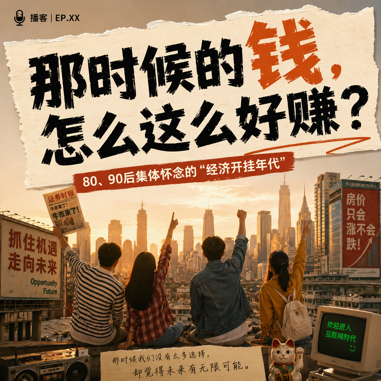 那时候的钱,怎么这么好赚? ---80、90后集体怀念的“经济开挂年代” episode artwork