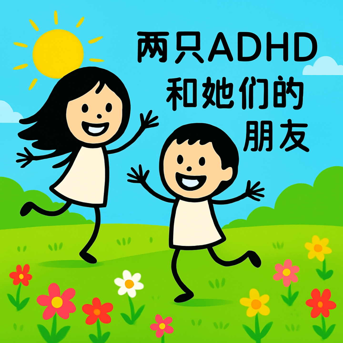 两只ADHD和她们的朋友 podcast artwork