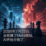 2026年7月：谷歌不追最强，AI开始分账了