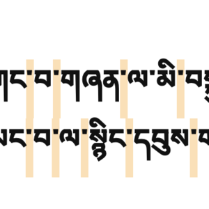 原来藏语和汉语这么像：从藏文分隔符་（ཚེག）说起