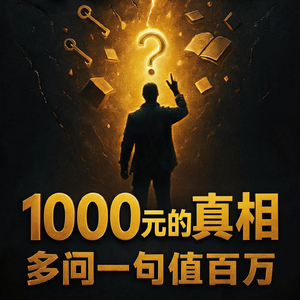 VOL.108 一个价值99000元美元的教训：一个包卖你1000美元，你的第一反应暴露了你这辈子能赚多少钱