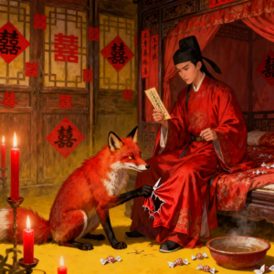 《聊斋》新郎：洞房狐妖戏，书生智破局