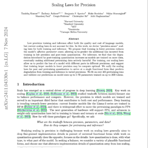 【第50期】精度的Scaling Laws