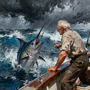 No.28《老人与海》|手搓一枚“勇气”的核桃：走进海明威的冰山，聆听人类不屈的赞歌。