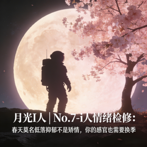 月光I人 | No.7 - i人情绪检修：春天莫名低落抑郁不是矫情，你的感官也需要换季