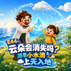 E44-云朵会消失吗？跟着小水滴上天入地｜地球
